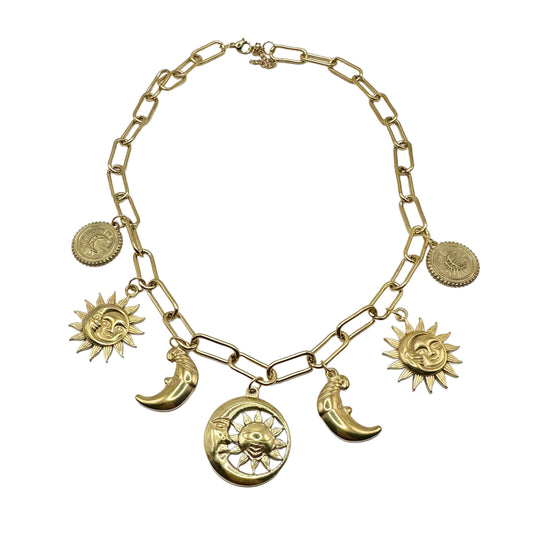 CHARM CHAIN GOLDEN SKY.