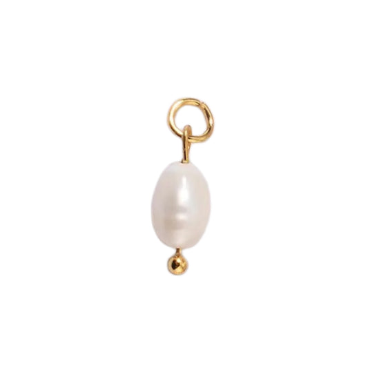 Golden Pearl Charm