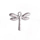 Silver Dragonfly Charm