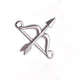 Silver Arrow Charm