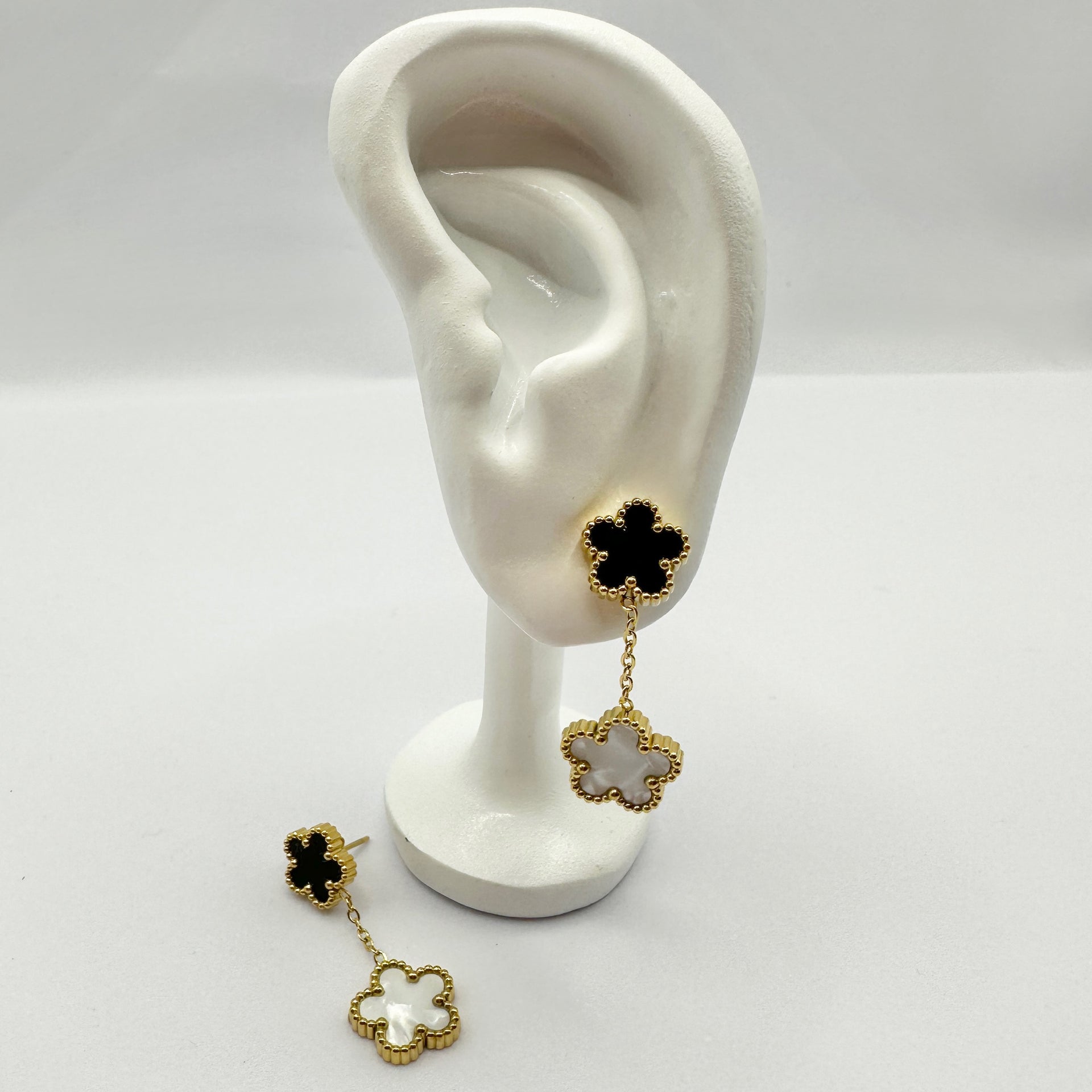 Ohrringe „LUCKY BLACK&WHITE“