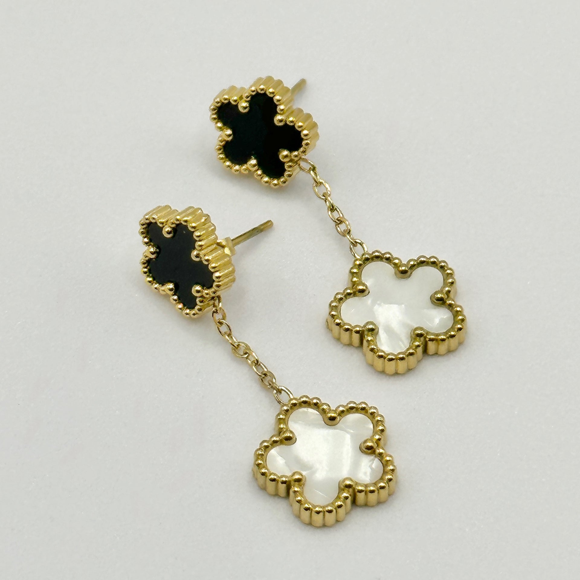 Ohrringe „LUCKY BLACK&WHITE“