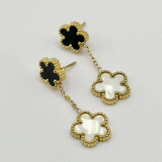 Ohrringe „LUCKY BLACK&WHITE“