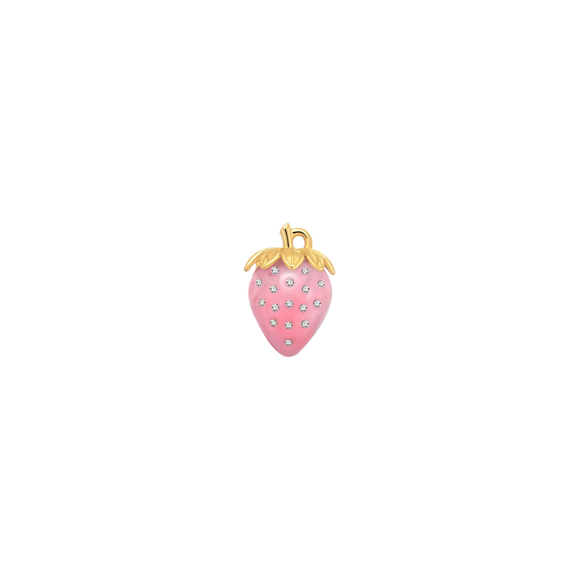 PINK STRAWBERRY CHARM.