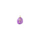 PURPLE CROSS CHARM.