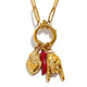 Charm-Kette „CHILI LOVE GOLD“