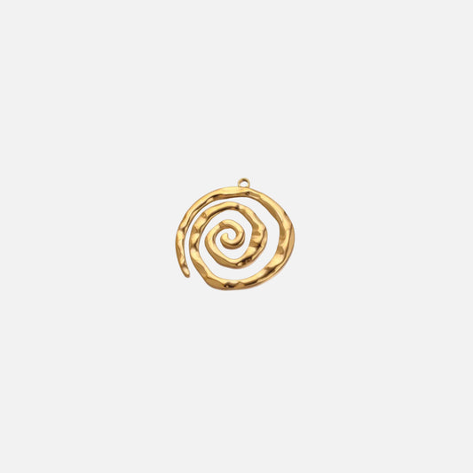 BIG SWIRL CHARM.
