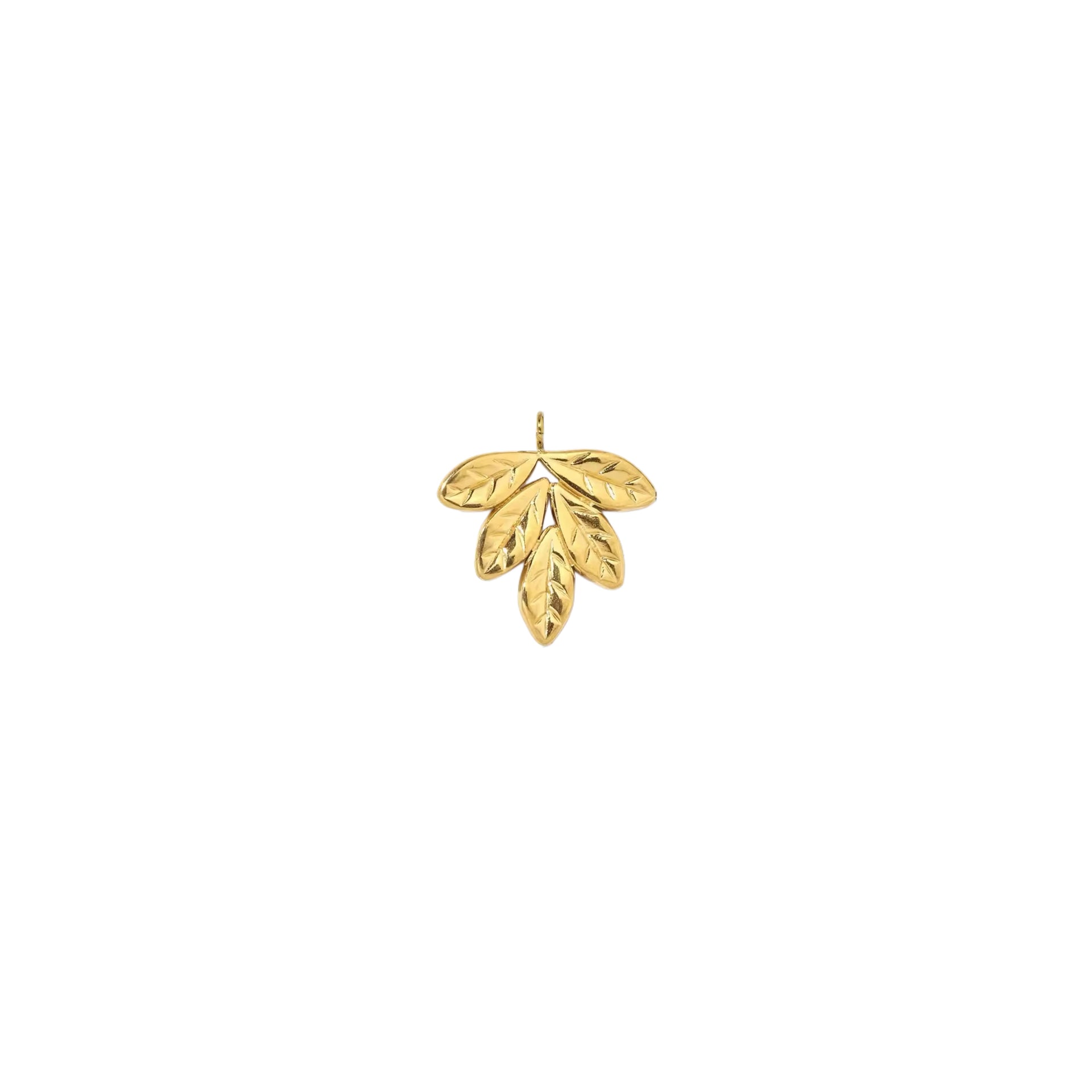 GOLDEN LEAVES CHARM.