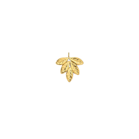 GOLDEN LEAVES CHARM.