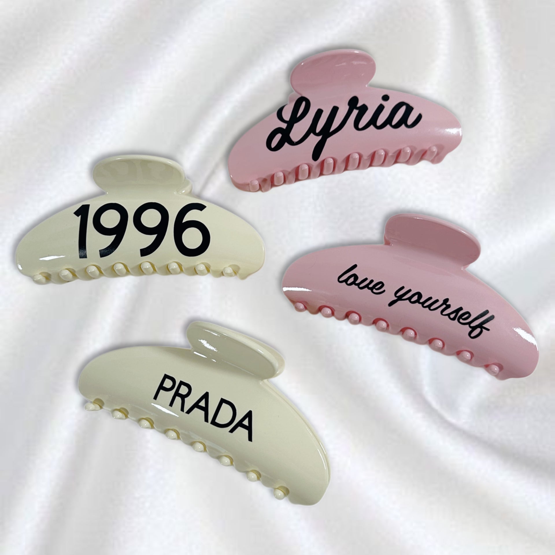 PERSONALISIERTE HAARKLAMMER.