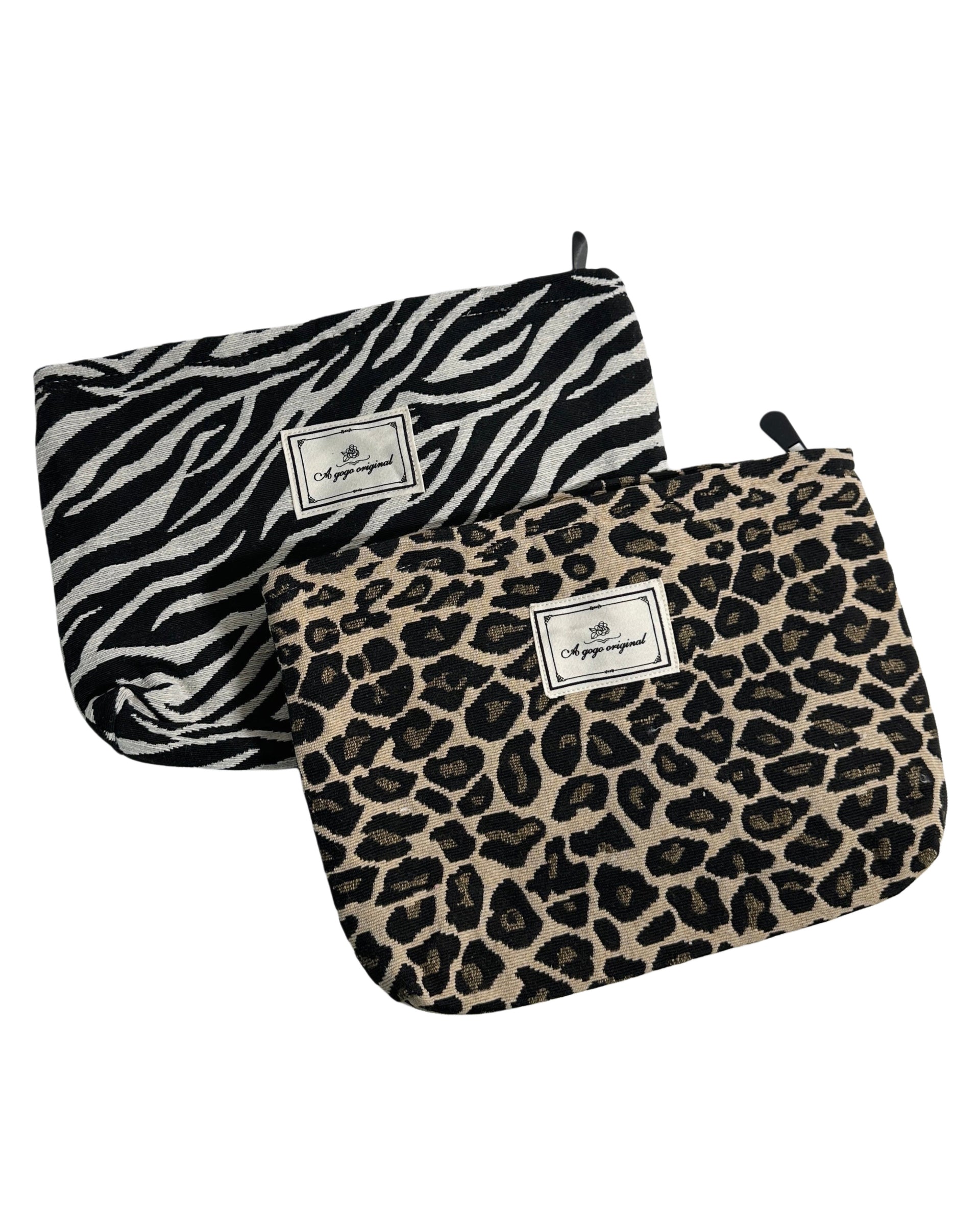 BEAUTY BAG ANIMAL PRINT.