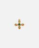 MALACHIT CROSS CHARM.