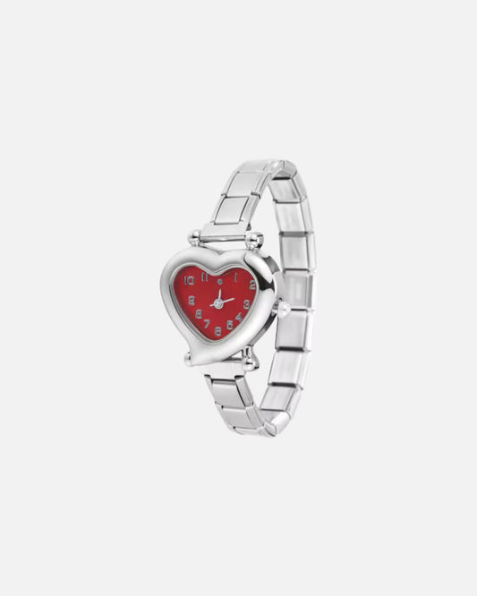 ARMBANDUHR SILVER HEART.