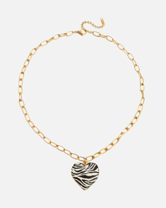 KETTE ZEBRA HEART.