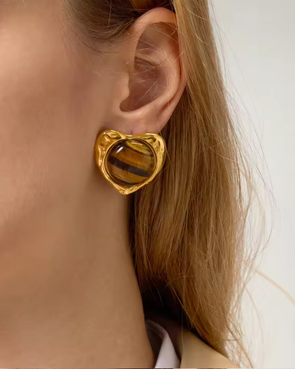 OHRRINGE TIGER HEART.