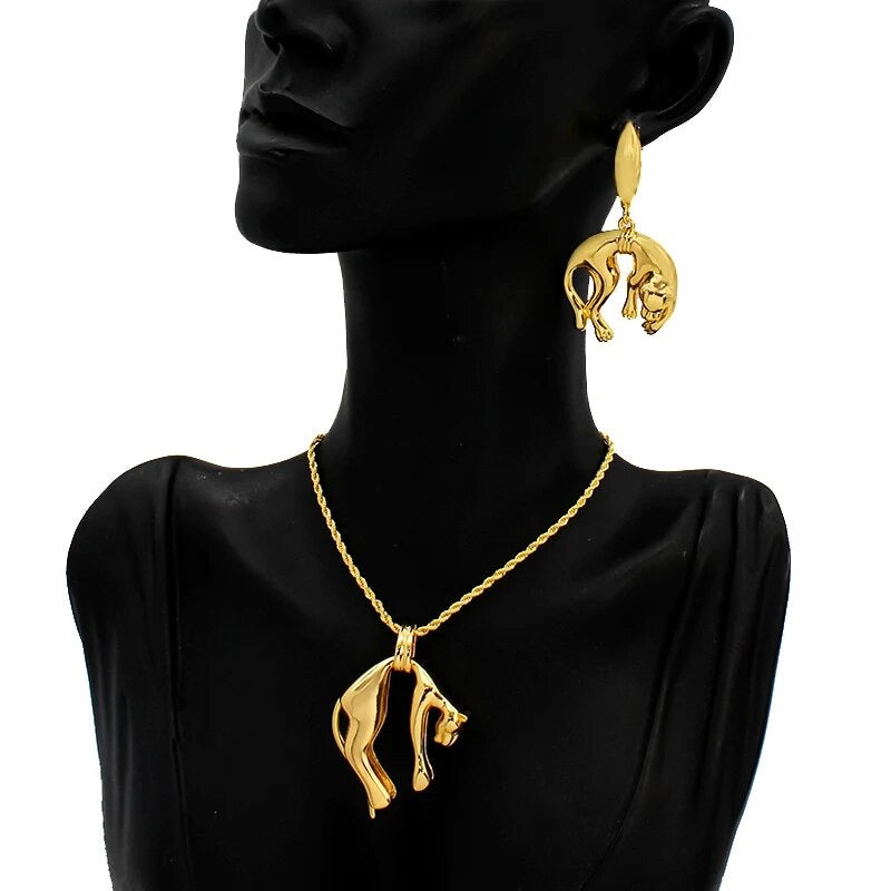 Ohrring „LEOPARD QUEEN“