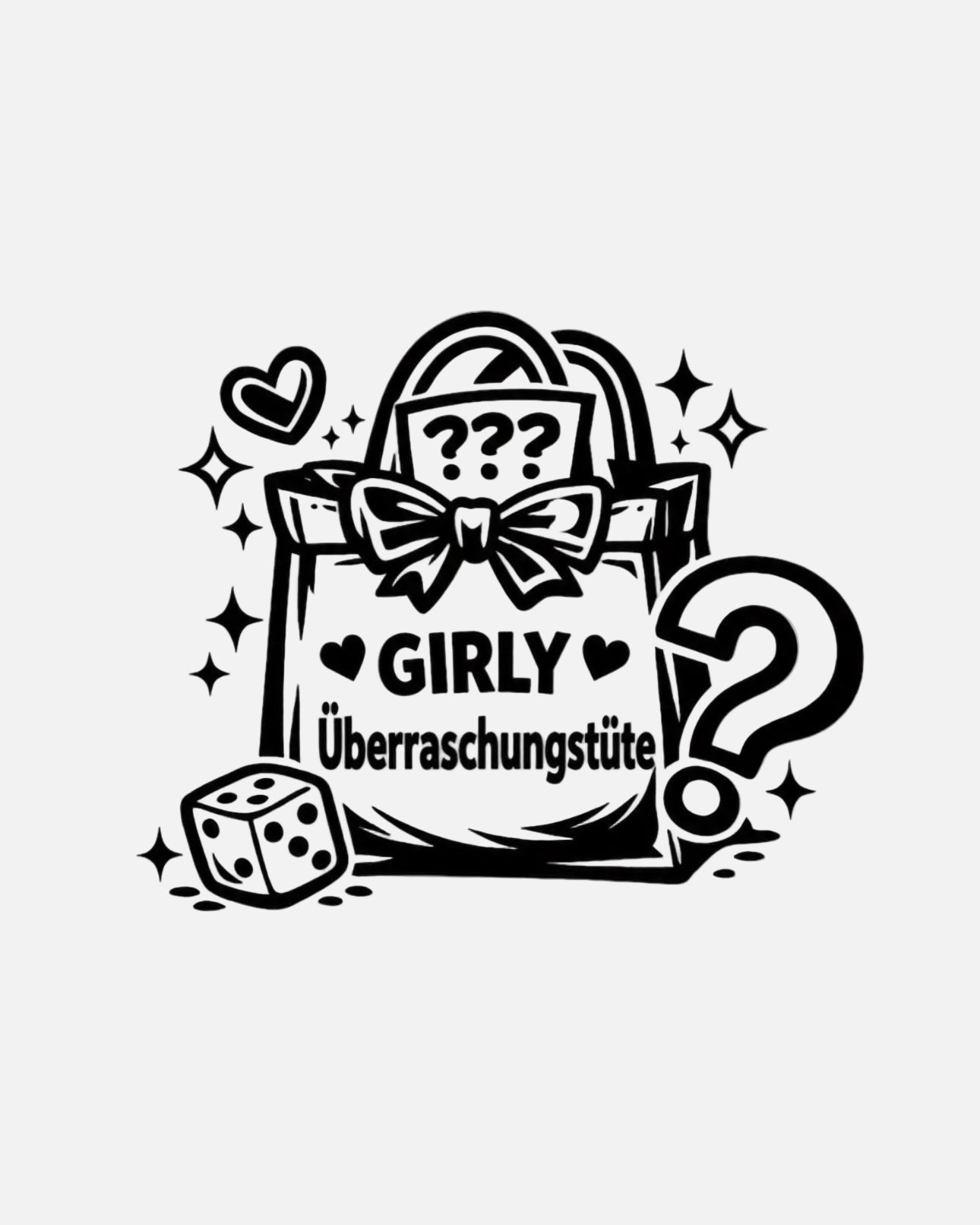 WÜRFLE DEINE ÜBERRASCHUNGSTÜTE.